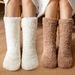 Winter Socks Factory - Thick Thermal Plush Fleece Lined Socks
