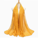 Headscarf Factory - Solid-Colour Encrypted Weave Shawl