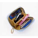 Coin Purse Factory - Solid Color Square Plush Card Case