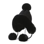 Trapper Hat Factory - Women Faux Fur Pompom Winter Hat