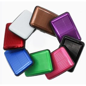Metal Card Holder Factory - RFID Blocking Aluminum Wallet