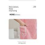 Bath Skirt Factory - Coral Velvet Water Ripple Bath Towel