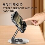 Phone Holder Factory - Full Metal Rotating Desktop Tablet Stand