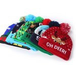 Christmas Beanie Factory - LED Light Up Knitted Christmas Hat