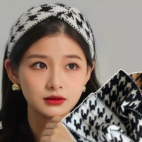 Headband Factory - Knitted Wide Edge Elastic Hair Band