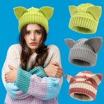 Cat Ear Beanie Factory - Funny Knitted Winter Skull Cap