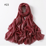 Headscarf Factory - Custom Shimmering Gold Viscose Shawl