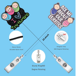 Badge Reel Factory - Bling Cute Acrylic Glitter Charm Reel