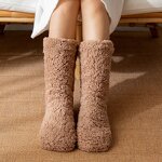 Winter Socks Factory - Thick Thermal Plush Fleece Lined Socks