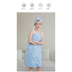 Bath Skirt Factory - Coral Velvet Water Ripple Bath Towel