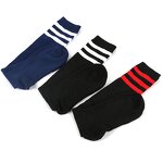 Tube Socks Factory - Women Three Bars Knee Length Socks