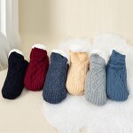 Winter Socks Factory - Thick Thermal Plush Fleece Lined Socks