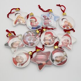 Christmas Ornament Factory - Sublimation Blank Photo Ball
