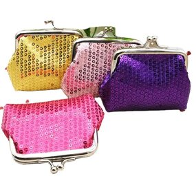 Women's Coin Purse Factory - Fashion Sequin Double Reverse Purse