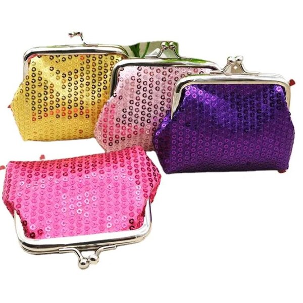 Women's Coin Purse Factory - Fashion Sequin Double Reverse Purse