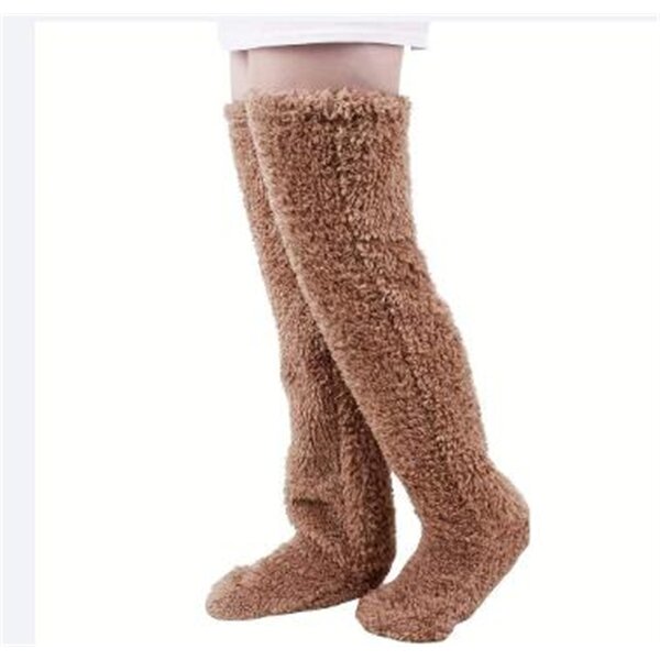 Winter Socks Factory - Women Fuzzy Fluffy Over Knee Socks