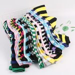 Over the Knee Socks Factory - Women Striped Thigh High Stockings