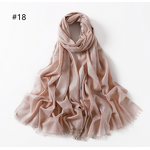 Headscarf Factory - Custom Shimmering Gold Viscose Shawl