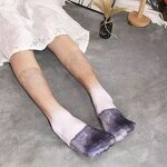 Women's Socks Factory - Funny Leopard Tiger Cotton Ankle Socks