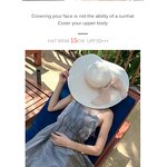 Sun Hat Factory - Women Beach Straw UPF50 Floppy Hat