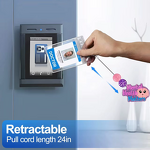 Badge Reel Factory - Shining Acrylic Bead Nurse ID Holder