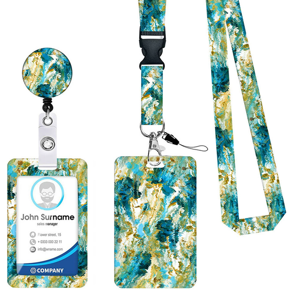 Lanyard Factory - Custom Sublimation Printed ID Badge Holder