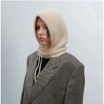 Rabbit Balaclava Factory - Knitted Hat with Integrated Scarf