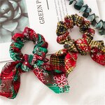 Christmas Hair Scrunchies Factory - Snowflake Bunny Hair Band