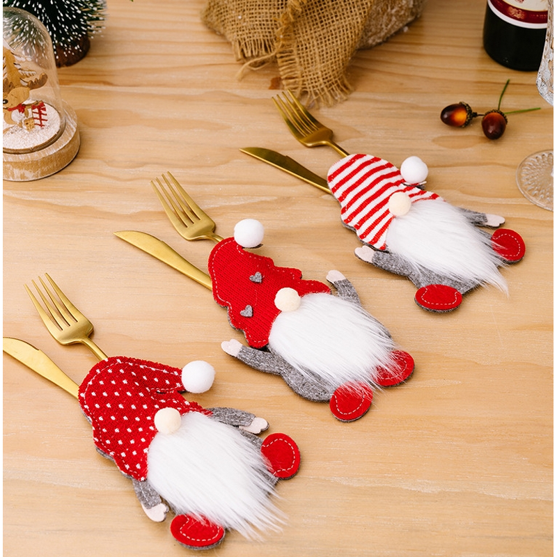 Christmas Cutlery Set Factory - Custom Gnome Rudolph Set