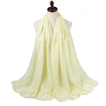 Headscarf Factory - Sequined Viscose Long Polyester Scarf