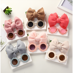 Baby Headband Set Factory - Cute Flower Sunglass Bow Set