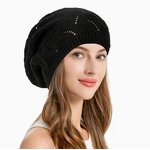 Women's Beret Factory - Knitted Retro Casual Stretch Beret