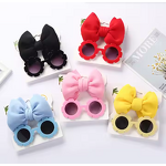 Baby Headband Set Factory - Cute Flower Sunglass Bow Set
