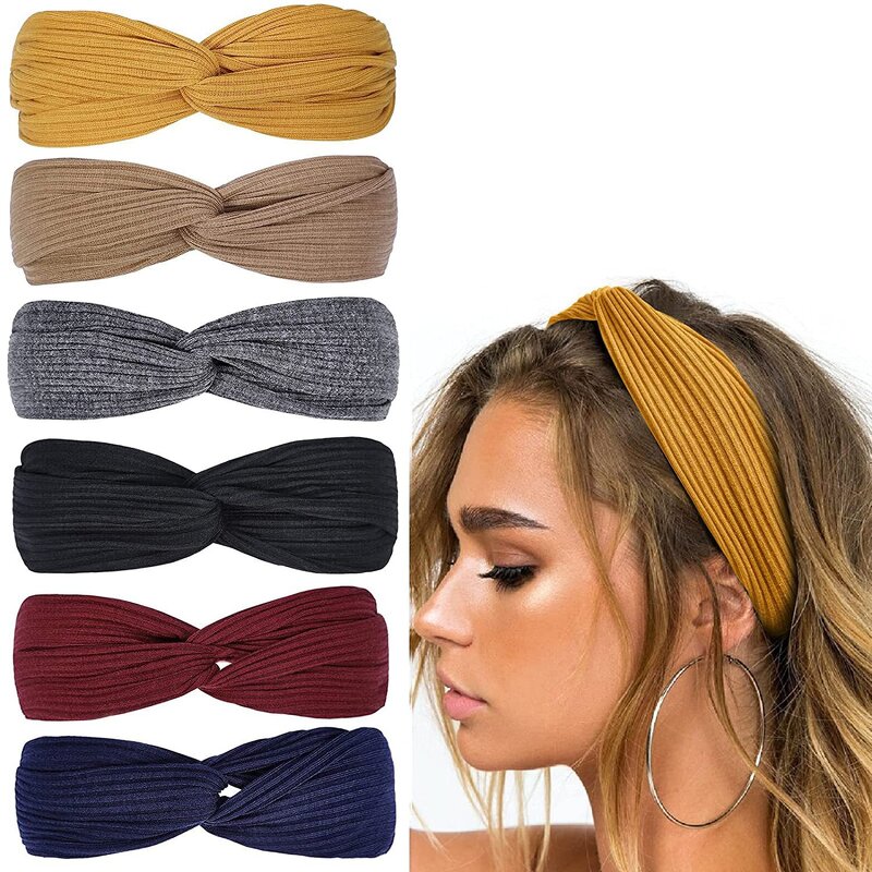 Hair Bands Factory - Custom Knotted Boho Stretchy Head Wrap