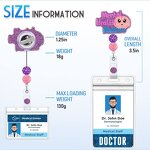 Badge Reel Factory - Shining Acrylic Bead Nurse ID Holder