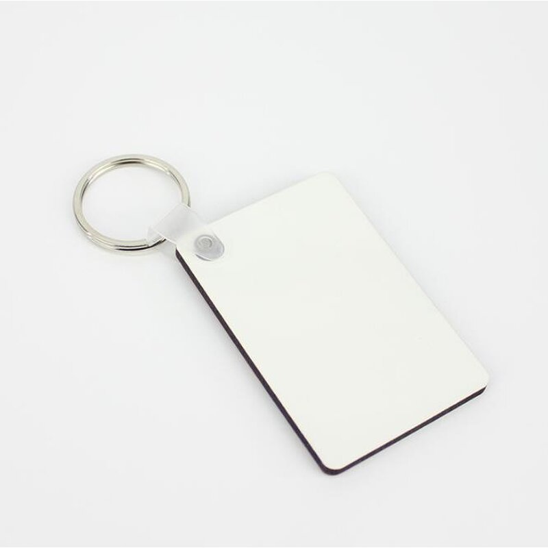 Keychains Factory - DIY Rectangular MDF Sublimation Blanks
