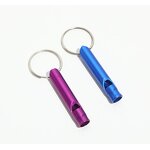 Safety Whistle Keychain Factory - Aluminum Alloy Survival Whistle