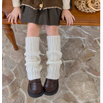 Leg Warmers Factory - Fashion Solid-Colour Twisted Knit Warmers