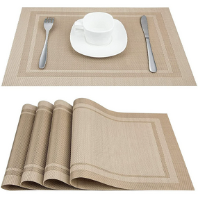 Place Mats Factory - Custom Waterproof Non-slip PVC Set