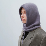 Rabbit Balaclava Factory - Knitted Hat with Integrated Scarf