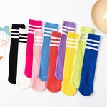 Football Socks Factory - Girls Sports Cotton Mid Leg Socks