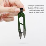 Magnetic Shoelaces Factory - Metal Lock Sneaker Laces Kit
