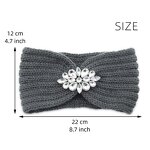 Hair Band Factory - Diamond Knitted Yoga Face Wash Band