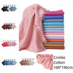 Muslim Scarf Factory - Cotton Gauze Tudung Bawal Shawl