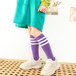 Football Socks Factory - Girls Sports Cotton Mid Leg Socks