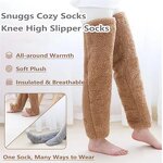 Winter Socks Factory - Women Fuzzy Fluffy Over Knee Socks