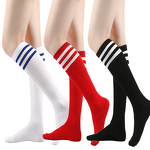 Tube Socks Factory - Women Three Bars Knee Length Socks