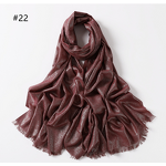 Headscarf Factory - Custom Shimmering Gold Viscose Shawl