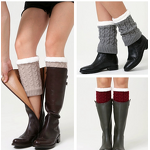 Leg Warmers Factory - Thickened Knitted Knee Warmers Sleeves