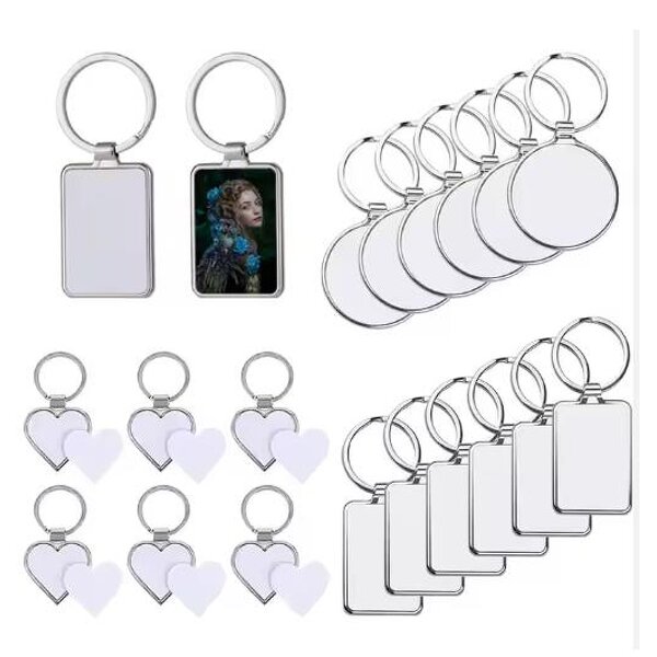Keychain Factory - Custom Photo Sublimation Metal Keychain